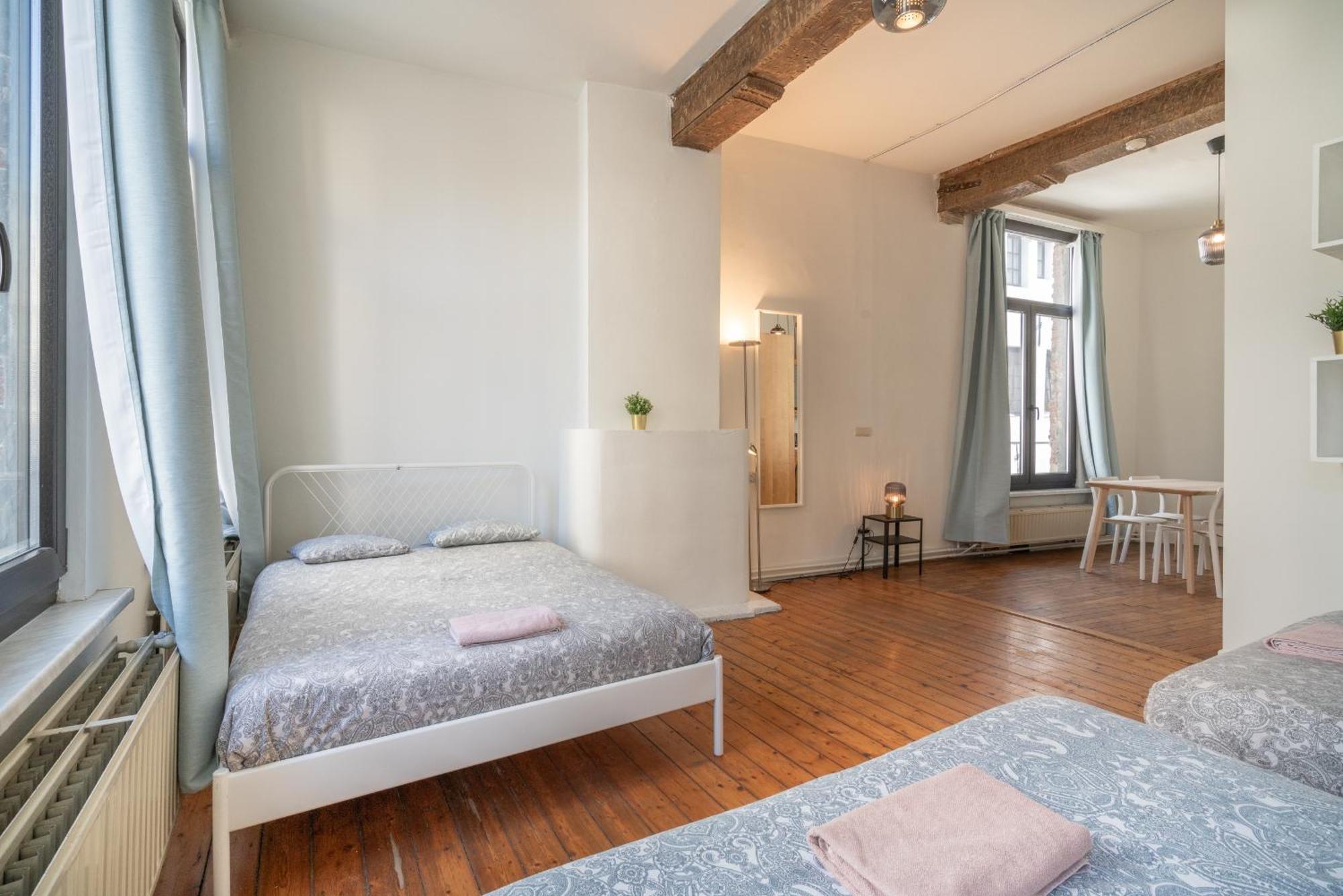 Authentic Apartments In The Center Of أنتويرب المظهر الخارجي الصورة